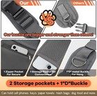 Pet Sling Carrier Small Dogs Cats Hands Free Puppy Bag Safety Hook Mesh