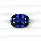 Natural Blue Sapphire Ceylon Cornflower 6 87 Ct Oval Certified Loose Gemstone