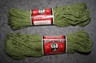 2 Vintage Aunt Lydia s Heavy Rug Yarn Skeins 100  Kodel Polyester 70 Yds 635 Lt