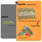 Compact Bivy Tent Camo Waterproof Tactical Shelter W  Tpu Stargazing Window