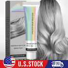 100ml Light Grey Silver Permanent Hair Dye Color Cream Unisex Diy Hair Dye Cream