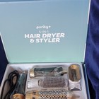 Purity  5-in-1 Hair Dryer Styler Set W  Attachments White gold