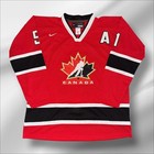Joe Sakic Team Canada 2002 Olympic Hockey Custom Red Jersey Size Large Avalanche
