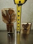 Unique Mid Century Vintage Lucite Spoon Rest   Toothpick Holder Set