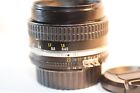Nikon Nikkor 50mm F 1 8 Ai-s Ais Prime Lens Long Nose For Fa Fm2n F3 Fe 2 Fg F5