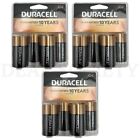 Lot Of 3 - Duracell Coppertop C Batteries - 12 Batteries Total