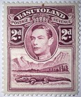 Travelstamps  1938 Basutoland Stamps Sg 21- 2d Kgvi   Crocodile Mint Mogh