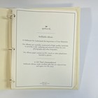 Hallmark Wedding Refillable 3-ring Album Ivory Floral 5x7 Photo 12x12 Wca 5201