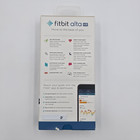 Fitbit Alta Hr Blue Gray Fitness Activity Tracker Large Wristband - Open Box