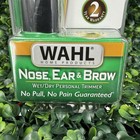 Wahl Nose Ear   Brow Wet dry Hair Trimmer Rinsable Eyebrow Comb Grooming