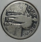 1923 Good Details Weak Struck Standing Liberty Silver 25c Quarter Free Shipping