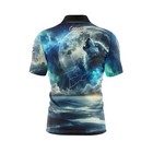 Custom Name - Men s Alpha Bowling Jersey - Usa Size