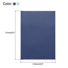 Colored Vellum Paper 40 Sheet Deep  Sky Blue 8 3  X 5 9  Printable Vellum Paper