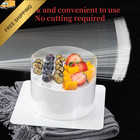 Cake Collar  Transparent Rolls  Clear 2 6x 10 2inch 100pack  Undefined 