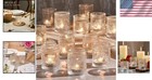 Candle Holders Glass Votive Candle Holders Bulk Pack For Weddings Parties