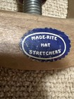 Antique Vintage Wooden Hat Stretcher Sizer Display Tool Maderite 6 3 4 Freeship