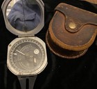 Vtg D w  Brunton   s Pocket Transit Compass Geology Surveying Military   Case Euc