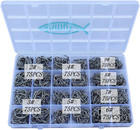 Fishing Hooks Freshwater Saltwater Fish Hooks Bulk Fishing Hooks Set 600pcs