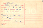 1959 Qsl Card Radio Oh5sm  Koria  Mustila  Finland  Amateur Ham Postcard