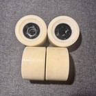 Longboard Wheels 83mm White Set