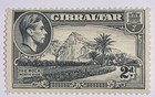 Travelstamps  1938 Gibraltar Stamps Sg124b perf  13  Mint Og  Lightly Hinged 2d