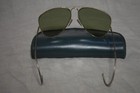 Vintage Frame France Logo Paris 160 Aviator Style Sunglasses