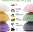 Konjac Facial Sponges For Cleansing Exfoliating - Konjac Face Sponge For Washing