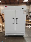 Westlake 54 Inch 2 Door Commercial Solid Stainless Upright Freezer Open Box