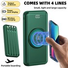 90000mah Wireless Power Bank Fast Charging Built In Cable Portable Phone Charger