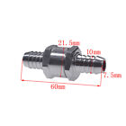 2x 10mm 3 8  Fuel Line Non-return One Way Air Fuel Oil Check Valve Diesel Gas