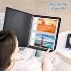 25 Pack 5x7 Inch Photo Album Pages 3-ring Binder Photo Pockets For 100 Photos