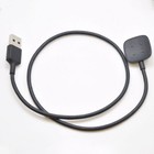 Genuine Oem Fitbit Sense And Versa 3 Charging Cable Fast Charger Gym Black 