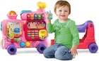 Sit-to-stand Ultimate Alphabet Train  frustration Free Packaging   Pink