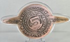 5 Oz Alien Spaceship Copper Colorized  999 Fine Bullion Collectible In Capsule
