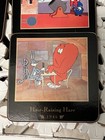 Looney Tunes Bugs Bunny Coaster Set Vintage 1993 4 Piece Cartoon Coasters Cork