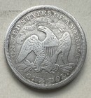 1870-cc  United States Seated Liberty Silver Dollar-   Scarce Date  xcs7 