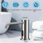 Automatic Soap Dispenser Touchless For Kitchen Bathroom Sink Built In Electric S