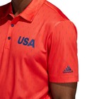 Men s Adidas Golf Usa Polo - Red dark Blue Sm
