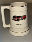 Chews Landing Fire Dept  Vintage Stein 1990 -lot F 