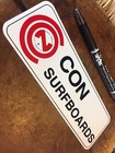 Vintage Con Surfboards surf Surfing Sticker Santa Monica Venice Dog Town Knoll