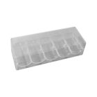 New 1 Casino Poker Chips Racks   Trays With Cover Clear Acrylic   1pc 