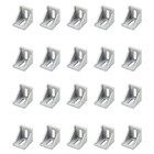 24pcs Angle Corner Bracket For 3030 T Slot Aluminum Extrusion Profile Cnc Frame