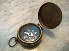 Nautical Antique Brass Pocket Compass 35mm Marine Pocket Compass Lot Of 50 Unit