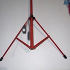 Slm Stage Hardware Sheet Music Stand W  Case Red