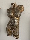 Abstract Wall Art  Metal Female Sculpture Torso By Holly Lentz