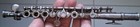 Historical 1900 s Henri Pihan Brevete Lyon French Silvered Set Flute   Piccolo