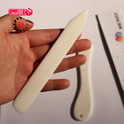 Vencink Genuine Bone Folder Scoring Folding Creasing Burnishing Tool White