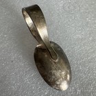 Silver Plated Curled Baby Spoon Marked 1847 Rogers Bros Is