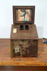 Antique Art Deco Coin Op Peep Show Risque Countertop Machine Vtg Parts Repair