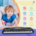 61 Key Piano Keyboard  Beginner Electronic Keyboard For Kids With Teaching Mode 